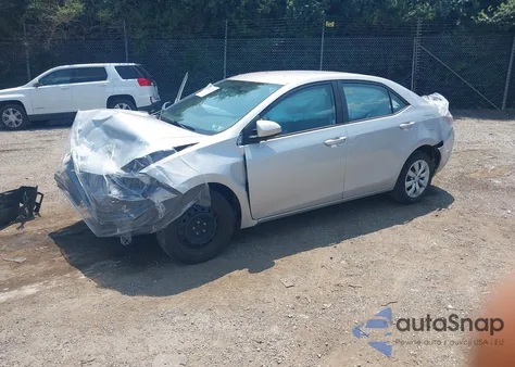 2016 Toyota Corolla Le z USA, uszkodzony, nr VIN 2T1BURHE2GC640289